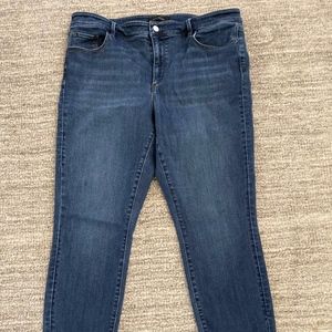 Ann Taylor Curvy Sculpting Pockets Skinny Jeans